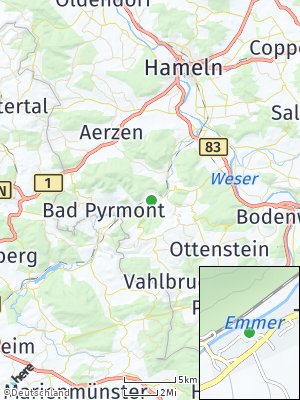 Here Map of Thal bei Bad Pyrmont