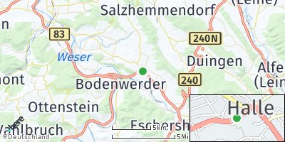 Google Map of Halle