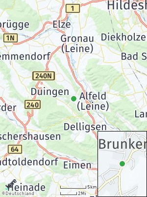 Here Map of Brunkensen