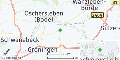 Google Map of Hadmersleben