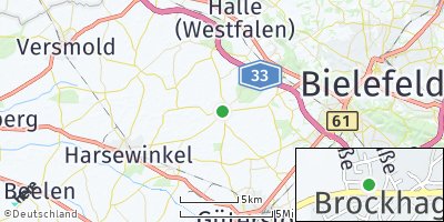 Google Map of Brockhagen