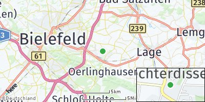 Google Map of Bechterdissen