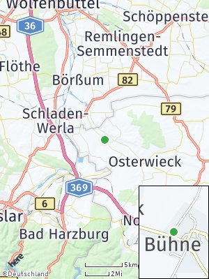 Here Map of Bühne bei Halberstadt