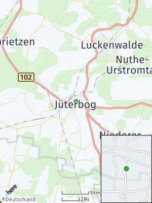 Here Map of Jüterbog