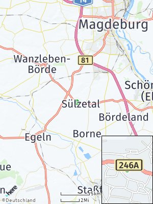 Here Map of Sülzetal