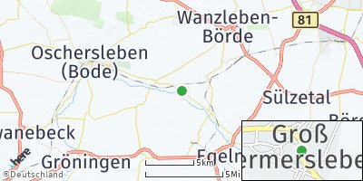 Google Map of Groß Germersleben