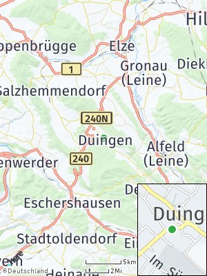 Here Map of Duingen