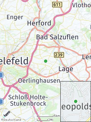 Here Map of Leopoldshöhe