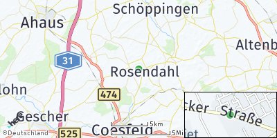 Google Map of Rosendahl