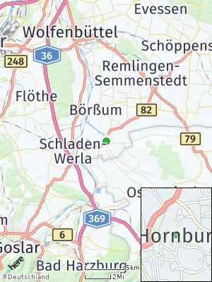 Here Map of Hornburg
