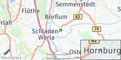 Google Map of Hornburg