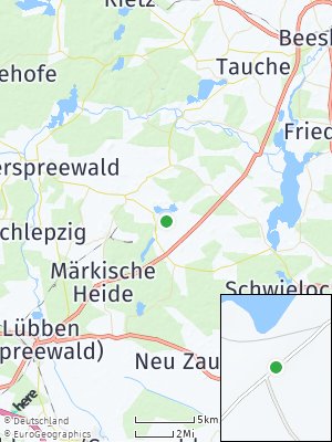 Here Map of Märkische Heide