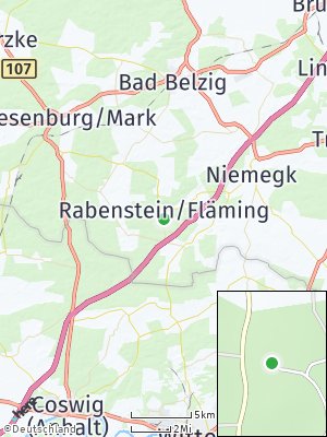 Here Map of Rabenstein / Fläming