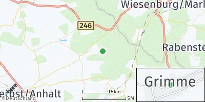 Google Map of Grimme bei Zerbst