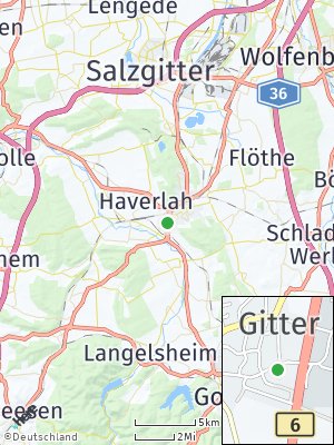 Here Map of Gitter