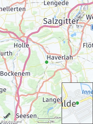 Here Map of Sehlde bei Salzgitter