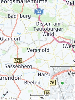 Here Map of Versmold
