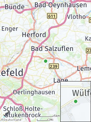 Here Map of Wülfer-Bexten
