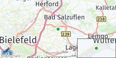 Google Map of Wülfer-Bexten
