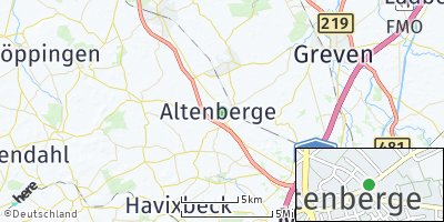 Google Map of Altenberge