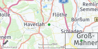 Google Map of Groß Mahner