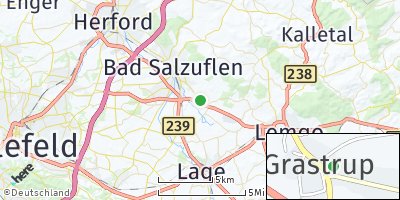Google Map of Grastrup-Hölsen