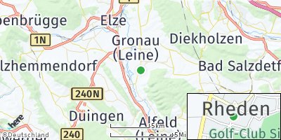 Google Map of Rheden