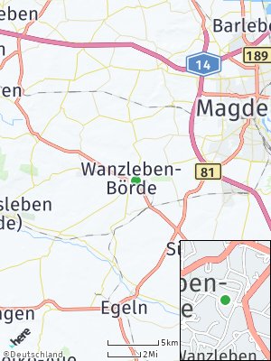Here Map of Wanzleben