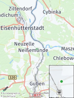 Here Map of Neißemünde