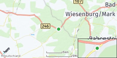 Google Map of Reuden bei Zerbst
