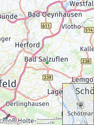 Here Map of Schötmar