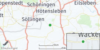 Google Map of Wackersleben