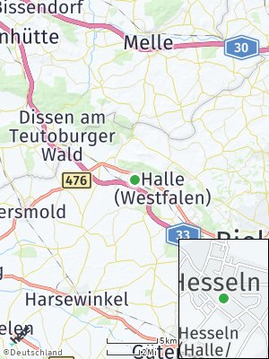 Here Map of Hesseln