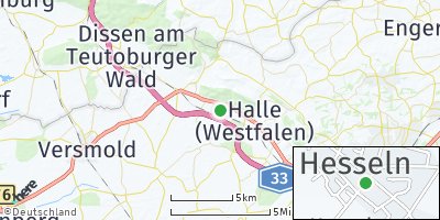Google Map of Hesseln