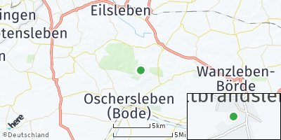 Google Map of Altbrandsleben