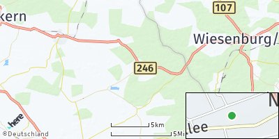 Google Map of Nedlitz bei Zerbst