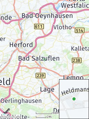Here Map of Ehrsen-Breden