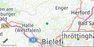 Google Map of Schröttinghausen