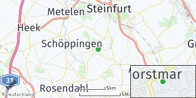 Google Map of Horstmar
