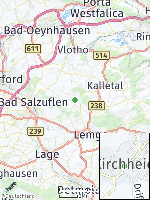 Here Map of Kirchheide