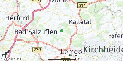 Google Map of Kirchheide