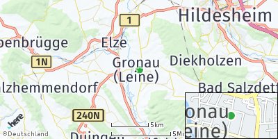 Google Map of Gronau