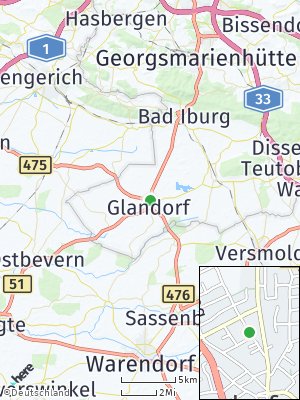 Here Map of Glandorf