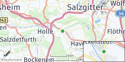 Google Map of Baddeckenstedt