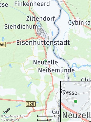 Here Map of Neuzelle