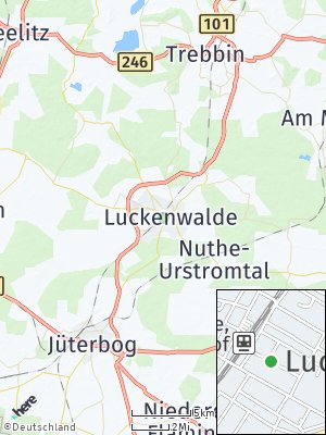 Here Map of Luckenwalde