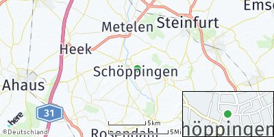 Google Map of Schöppingen