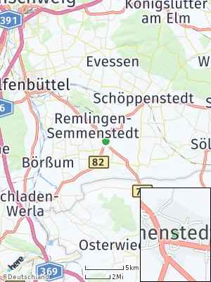 Here Map of Semmenstedt
