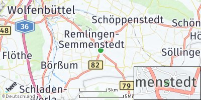 Google Map of Semmenstedt