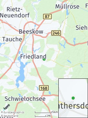 Here Map of Friedland